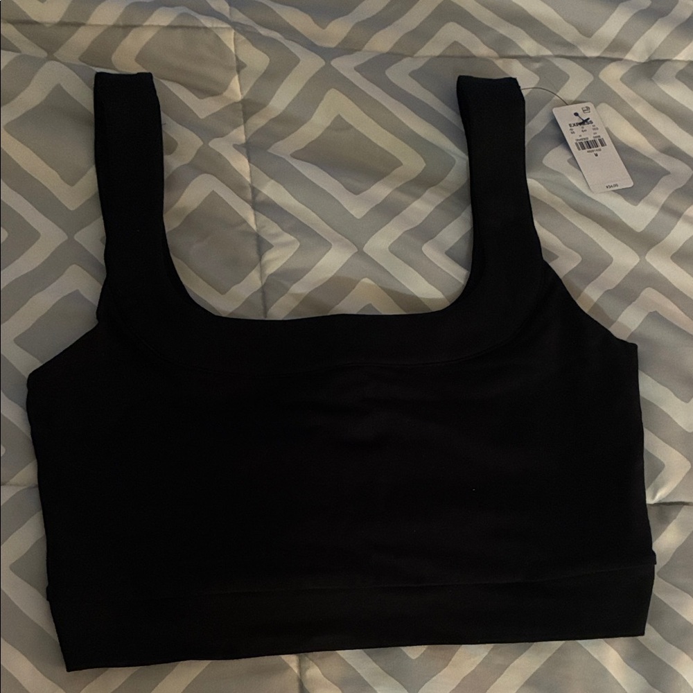 Express Body contour Crop Top in size medium- new with tags